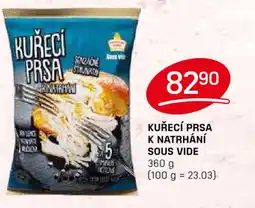 Flop KUŘECÍ PRSA K NATRHÁNÍ SOUS VIDE nabídka