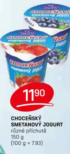 Flop CHOCEŇSKÝ SMETANOVÝ JOGURT nabídka