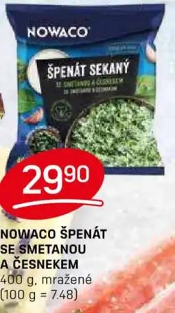 Flop NOWACO ŠPENÁT SE SMETANOU A ČESNEKEM nabídka