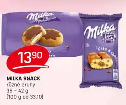 Flop MILKA SNACK nabídka