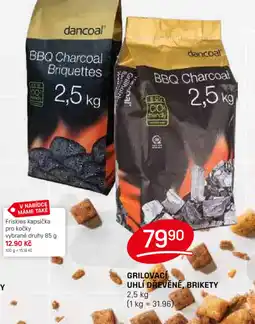 GRILOVACÍ UHLÍ DŘEVĚNÉ, BRIKETY