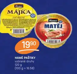 Flop HAMÉ PAŠTIKY nabídka