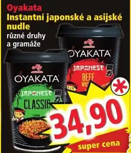 Norma Oyakata Instantní japonské a asijské nudle nabídka