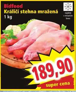 Norma Bidfood Králičí stehna mražená nabídka