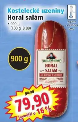 Norma Kostelecké uzeniny Horal salám nabídka