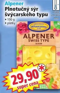 Norma Alpener Plnotučný sýr švýcarského typu nabídka