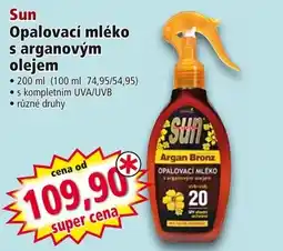 Norma Sun Opalovací mléko s arganovým olejem nabídka