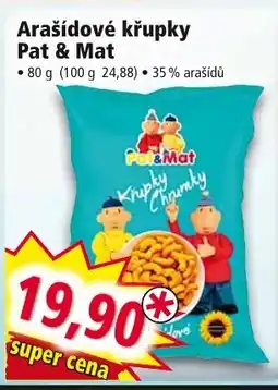 Norma Arašídové křupky Pat & Mat nabídka