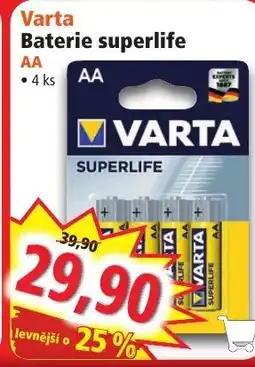 Varta Baterie superlife AA