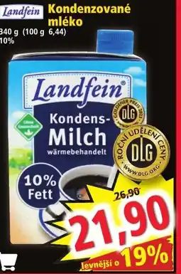 Norma Landfein Kondenzované mléko nabídka