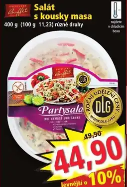 Norma Salát s kousky masa nabídka