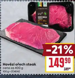Billa Hovězí ořech steak nabídka