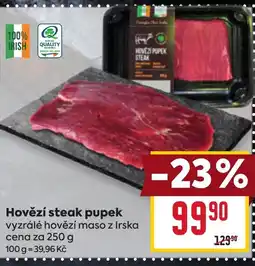 Billa Hovězí steak pupek nabídka