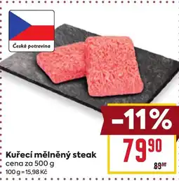 Billa Kuřecí mělněný steak nabídka