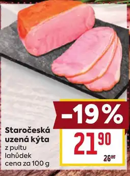 Billa Staročeská uzená kýta nabídka