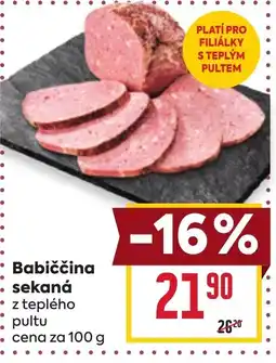 Billa Babiččina sekaná nabídka