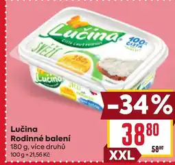 Billa Lučina Rodinné balení nabídka