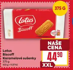 Billa Lotus Biscoff Karamelové sušenky nabídka