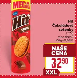 Billa Hit Čokoládové sušenky nabídka