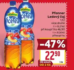 Billa Pfanner Ledový čaj 1,5L nabídka