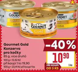 Billa Gourmet Gold Konzerva pro kočky nabídka