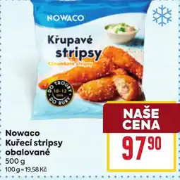 Billa Nowaco Kuřecí stripsy obalované nabídka