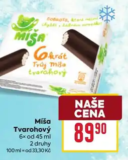 Billa Míša Tvarohový nabídka