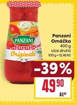 Billa Panzani Omáčka nabídka