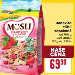 Billa Bonavita Müsli zapékané nabídka