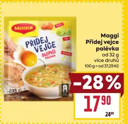 Billa Maggi Přidej vejce polévka nabídka
