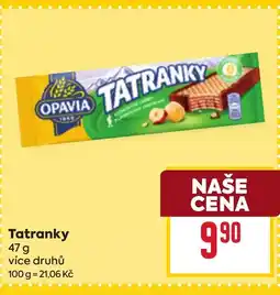 Billa Tatranky nabídka
