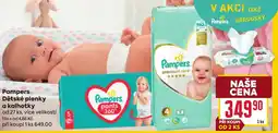 Billa Pampers Dětské plenky a kalhotky nabídka
