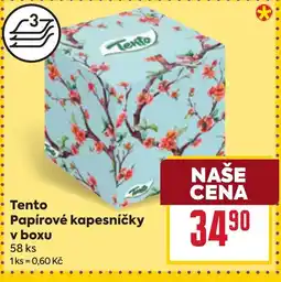 Billa Tento Papírové kapesníčky v boxu nabídka