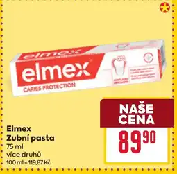 Billa Elmex Zubní pasta nabídka