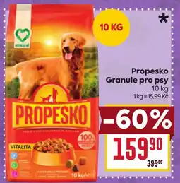 Billa Propesko Granule pro psy nabídka
