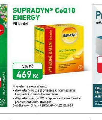 Alphega Lékárna Supradyn coq10 energy nabídka