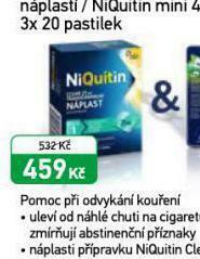 Alphega Lékárna Niquitin nabídka