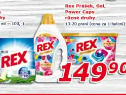 ESO MARKET Rex Prášek, Gel, Power Caps různé druhy nabídka