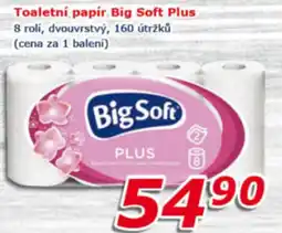 ESO MARKET Toaletní papír Big Soft Plus nabídka