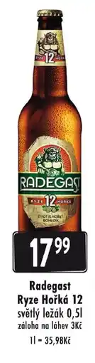 Qanto Radegast Ryze Hořká 12 nabídka
