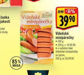 Vídeňské minipárečky