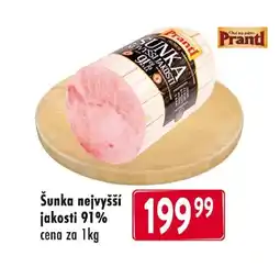 Qanto Šunka nejvyšší jakosti 91% cena za 1kg nabídka