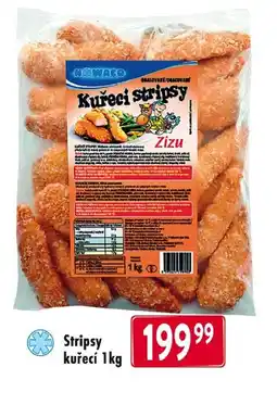 Qanto Stripsy kuřecí 1kg nabídka