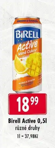Qanto Birell Active 0,5 l. nabídka