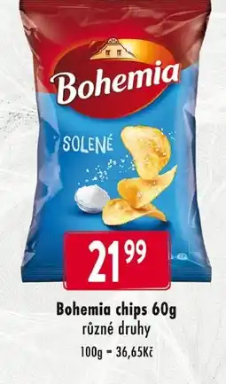 Qanto Bohemia chips 60g nabídka