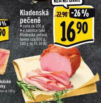 Albert Kladenská pečeně nabídka