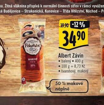 Albert Albert závin nabídka