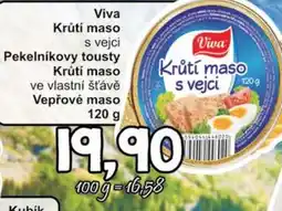Jip Viva Krůtí maso s vejci nabídka