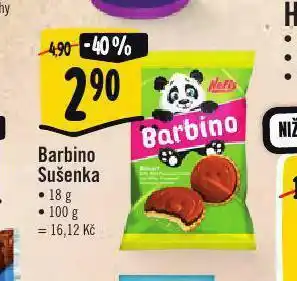 Albert Barbino sušenka nabídka