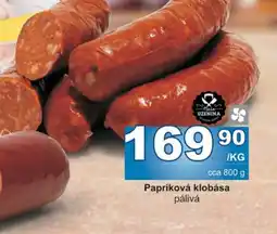 Jip Papriková klobása pálivá nabídka